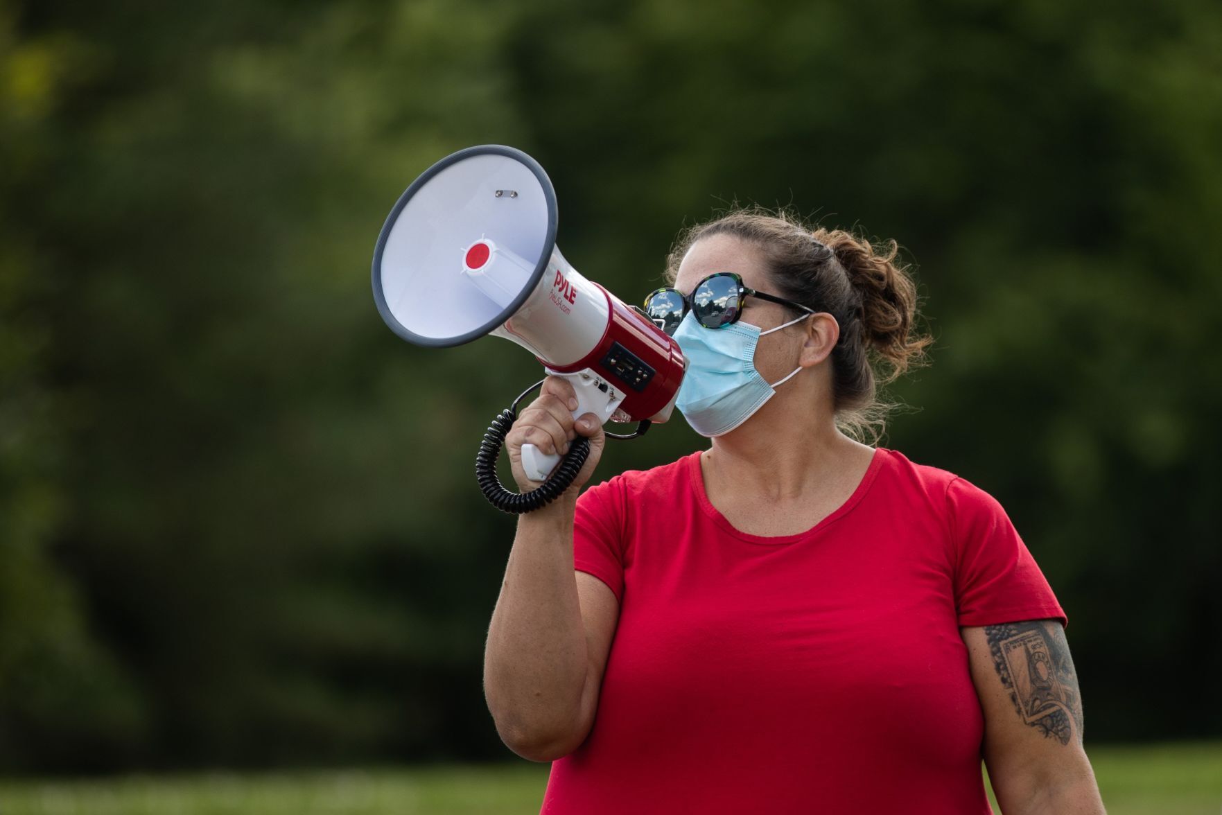 Educators Mask Mandate Protest